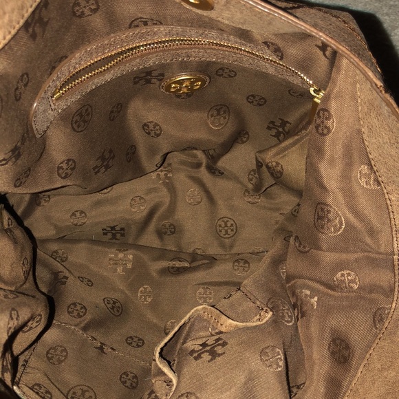 Tory Burch- Brown & gold purse. - Picture 3 of 4